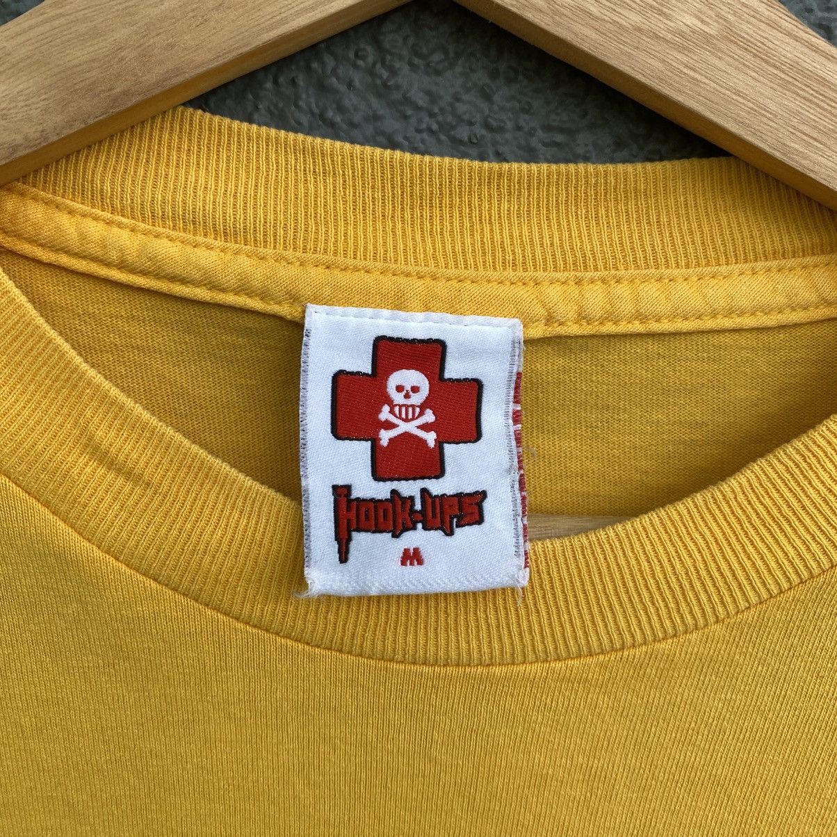 Hook-Ups × Vintage VINTAGE HOOK-UPS SPELLOUT SKATE STYLE TSHIRT Size US M / EU 48-50 / 2 - 5 Thumbnail