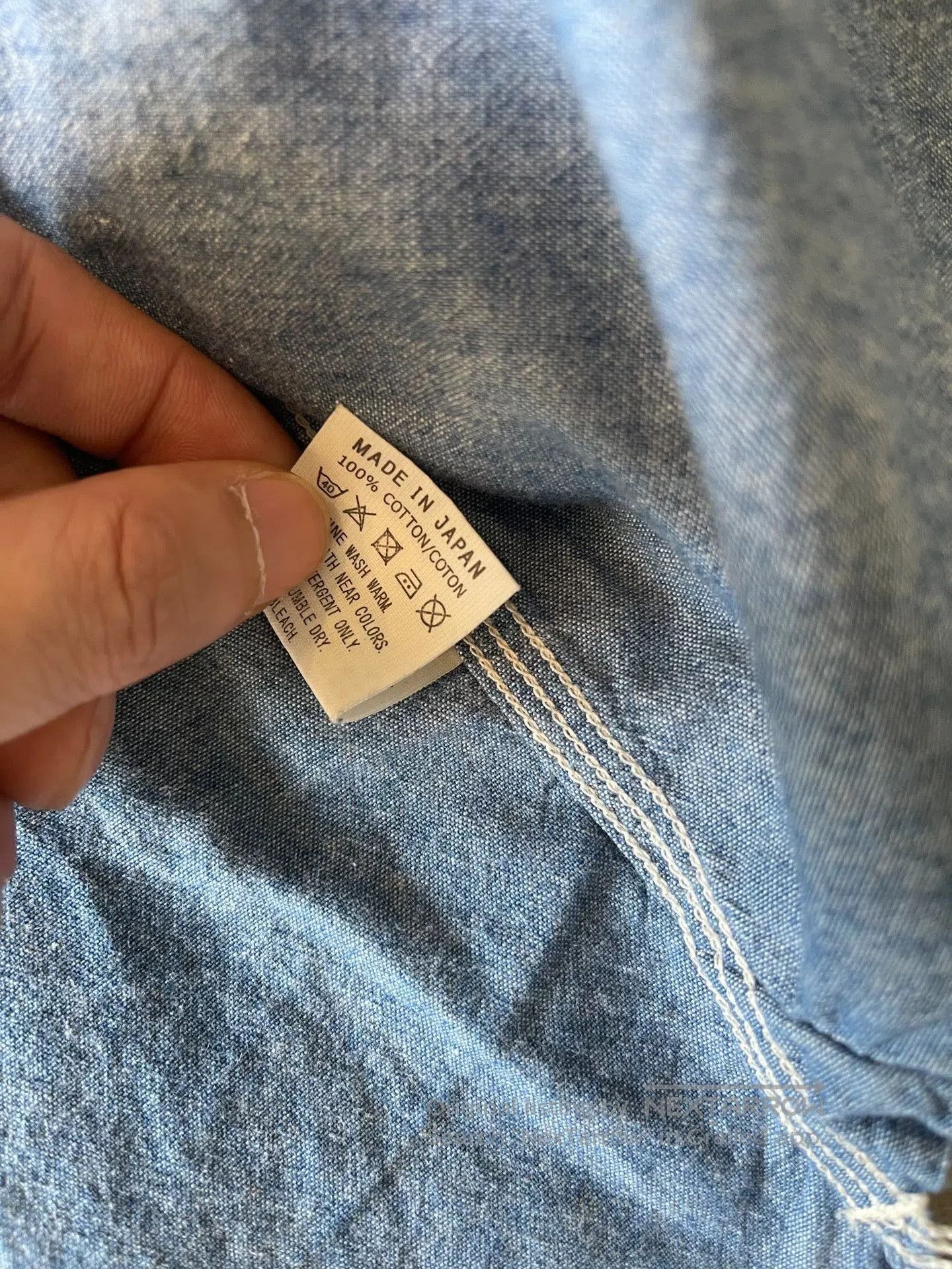 Orslow Orslow Chambray Denim Shirt. Size US S / EU 44-46 / 1 - 8 Thumbnail