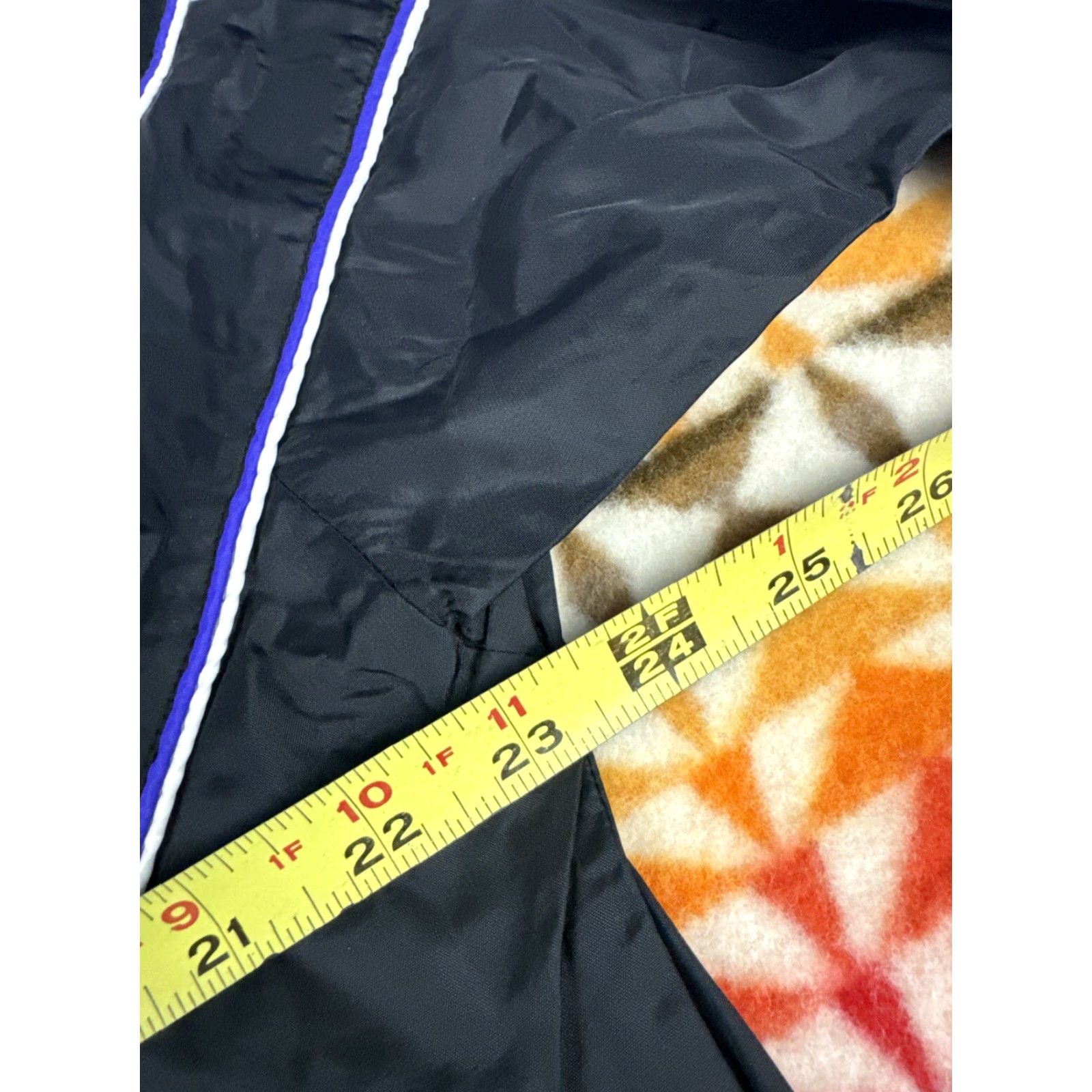 Asics ASICS Vintage Running Windbreaker Jacket Black Purple Sz M 90s Mens Size US M / EU 48-50 / 2 - 7 Thumbnail