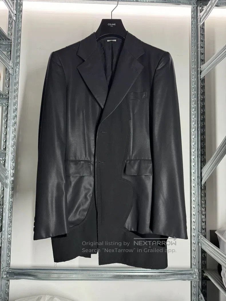 Comme des Garcons COMME des GARCONS Wool Deconstructed Blazer. Size US M / EU 48-50 / 2 - 2 Thumbnail