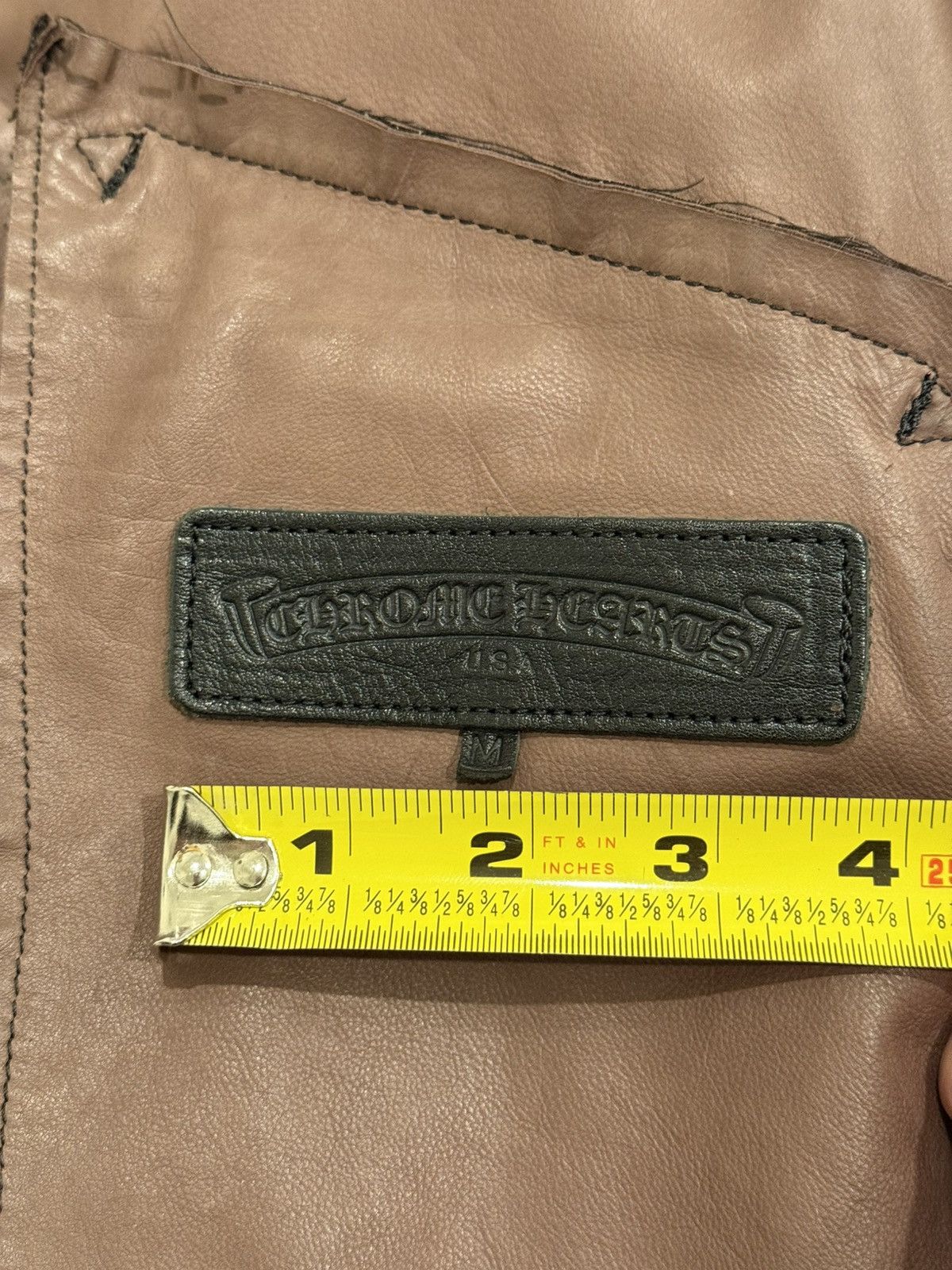 Chrome Hearts Chrome Hearts suede button up shirt / jacket Size US M / EU 48-50 / 2 - 9 Thumbnail