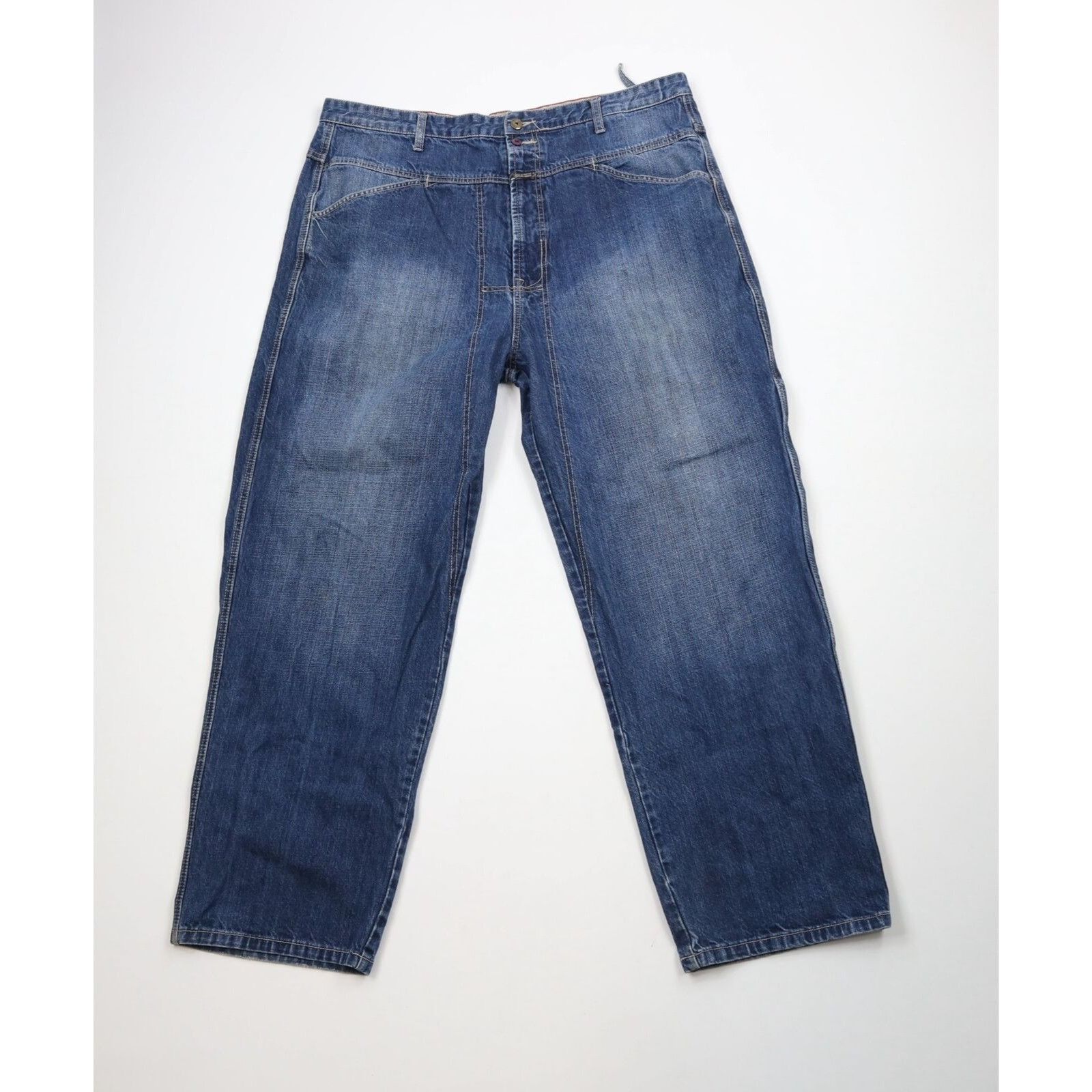 Marithe + Francois Girbaud × Vintage Vintage 90s Marithe Francois Girbaud Wide Leg Jeans Size US 40 / EU 56 - 1 Thumbnail