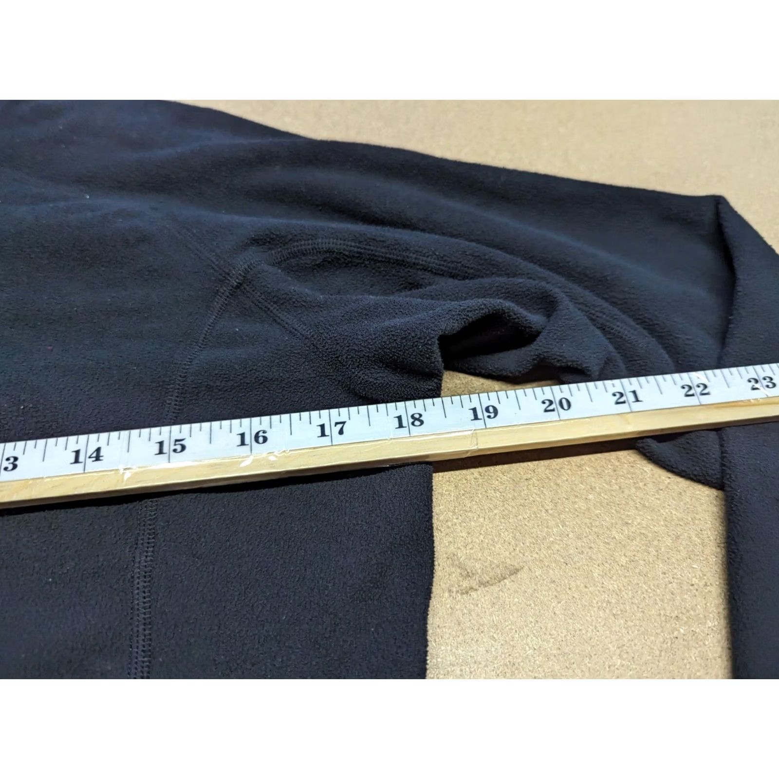 Vintage Haglöfs Womens Fleece Pullover Top Medium Black Athletic Casual 1/4 Zip Thermal Water Resistant Outdoor Sports Polartec Size M / US 6-8 / IT 42-44 - 3 Thumbnail