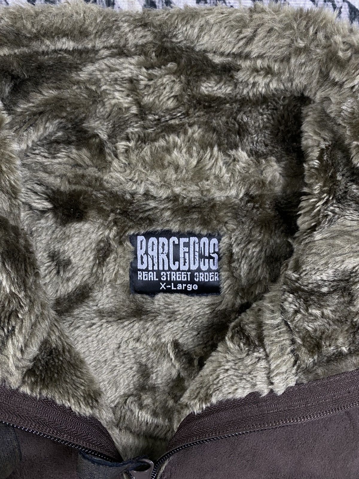 Japanese Brand Vintage BARCEDOS Real Street Order Suede Leather Jacket Size US M / EU 48-50 / 2 - 9 Thumbnail
