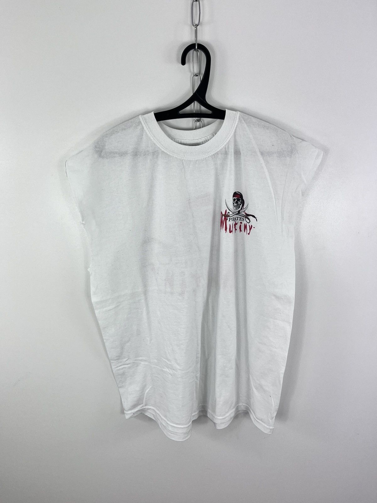 GOREWEAR × Gildan × Vintage Tank Top Sleeveless Pirates Mutiny White Back Big Logo Sz XL Size US XL / EU 56 / 4 - 2 Thumbnail