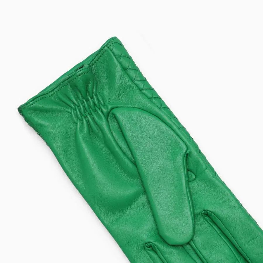 Bottega Veneta o1loc1c0824 Size: 9 / 687260 Intrecciato Leather Gloves Size ONE SIZE - 2 Thumbnail