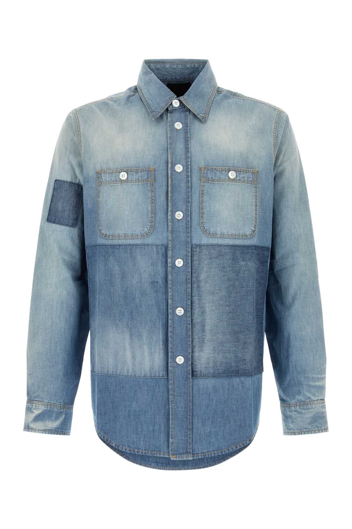 Givenchy Denim Shirt Size US M / EU 48-50 / 2 - 1 Thumbnail