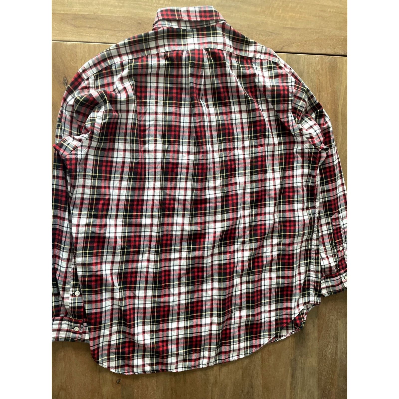 Ralph Lauren VTG Ralph Lauren Plaid Button Up Shirt Mens Large Baggy Relaxed Loose Y2K Grunge Shirt Size US L / EU 52-54 / 3 - 2 Thumbnail