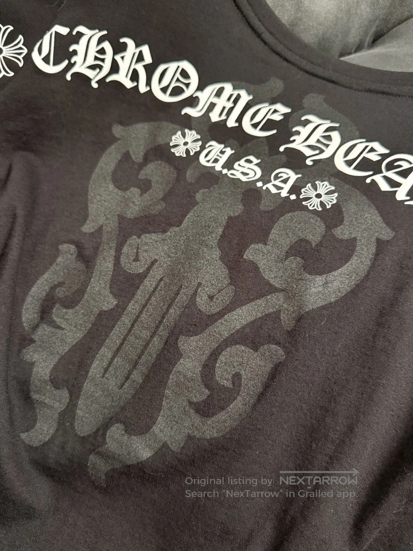 Chrome Hearts Chromehearts White Sword Print T. Size US M / EU 48-50 / 2 - 6 Thumbnail