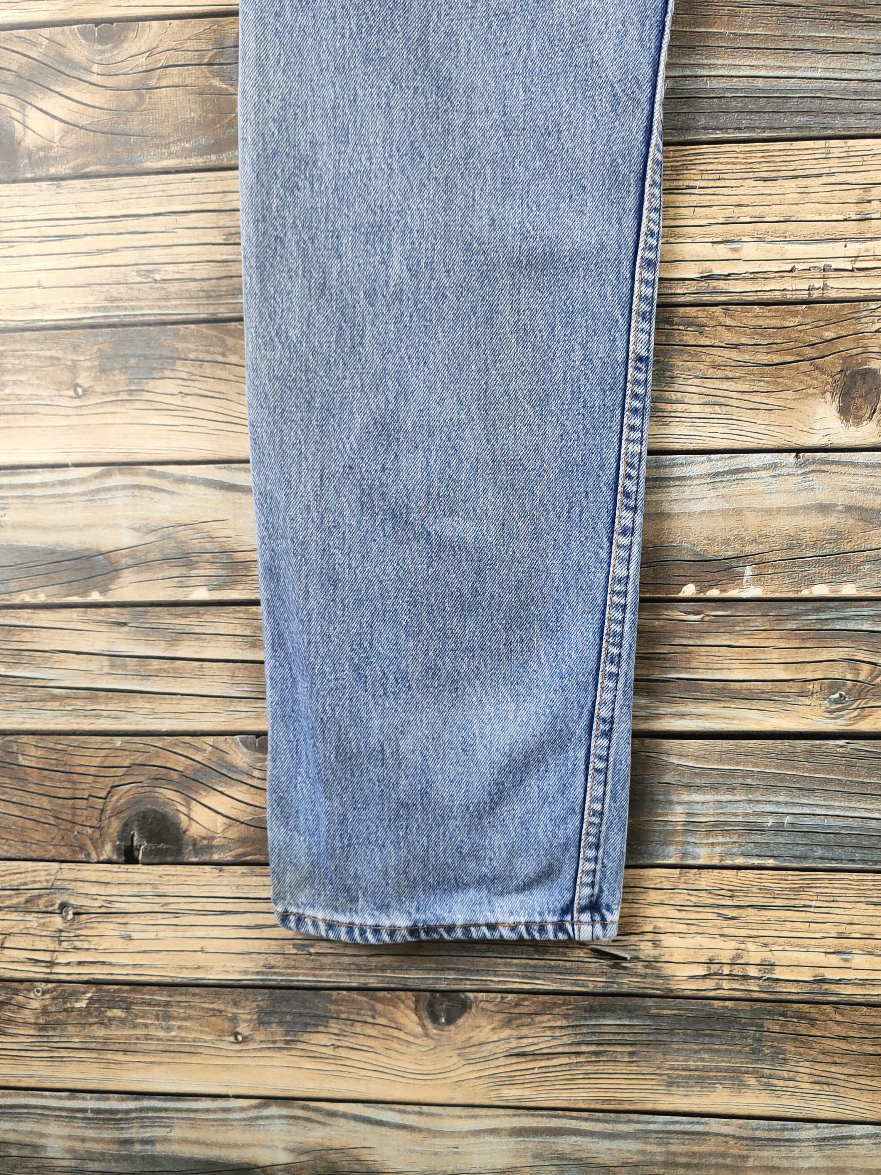 Levi's 501 Levi's Blue Distressed Ripped Jeans #S2809 Size US 31 - 9 Thumbnail