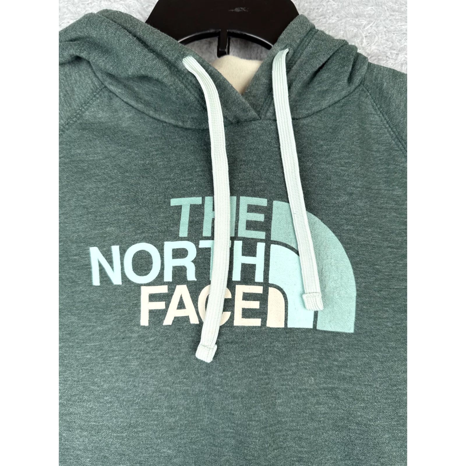The North Face The North Face Hoodie Women M Green Pullover Cotton Jersey Pocket Sweatshirt Size M / US 6-8 / IT 42-44 - 6 Thumbnail