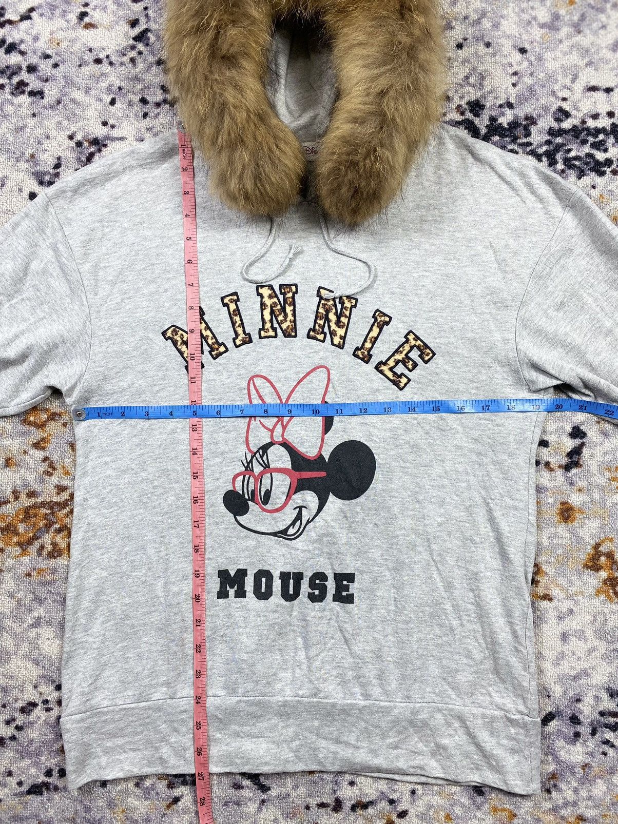 Japanese Brand Minnie Mouse Fur Hoodie Ifsixwasnine Lgb Style Size US L / EU 52-54 / 3 - 7 Thumbnail