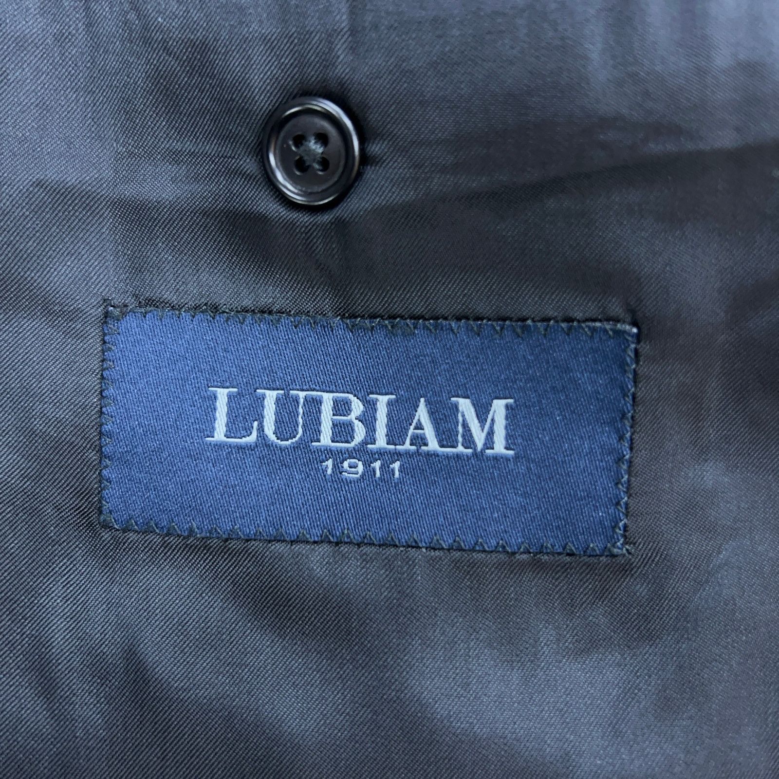 Lubiam Lubiam LBM 1911 Size 44L Suit Drop 5 Pinstripe *TINY FLAW Size 44L - 22 Thumbnail