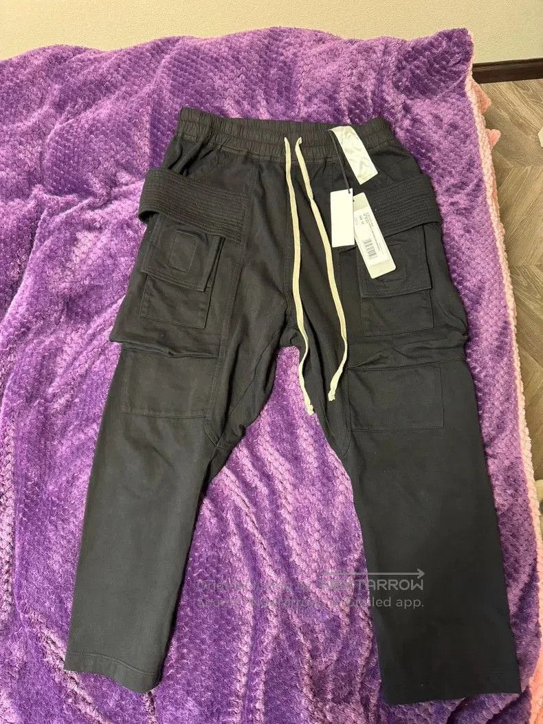 Rick Owens Rick Owens Double Ring RIG Cargo Pants. Size US 26 / EU 42 - 1 Thumbnail