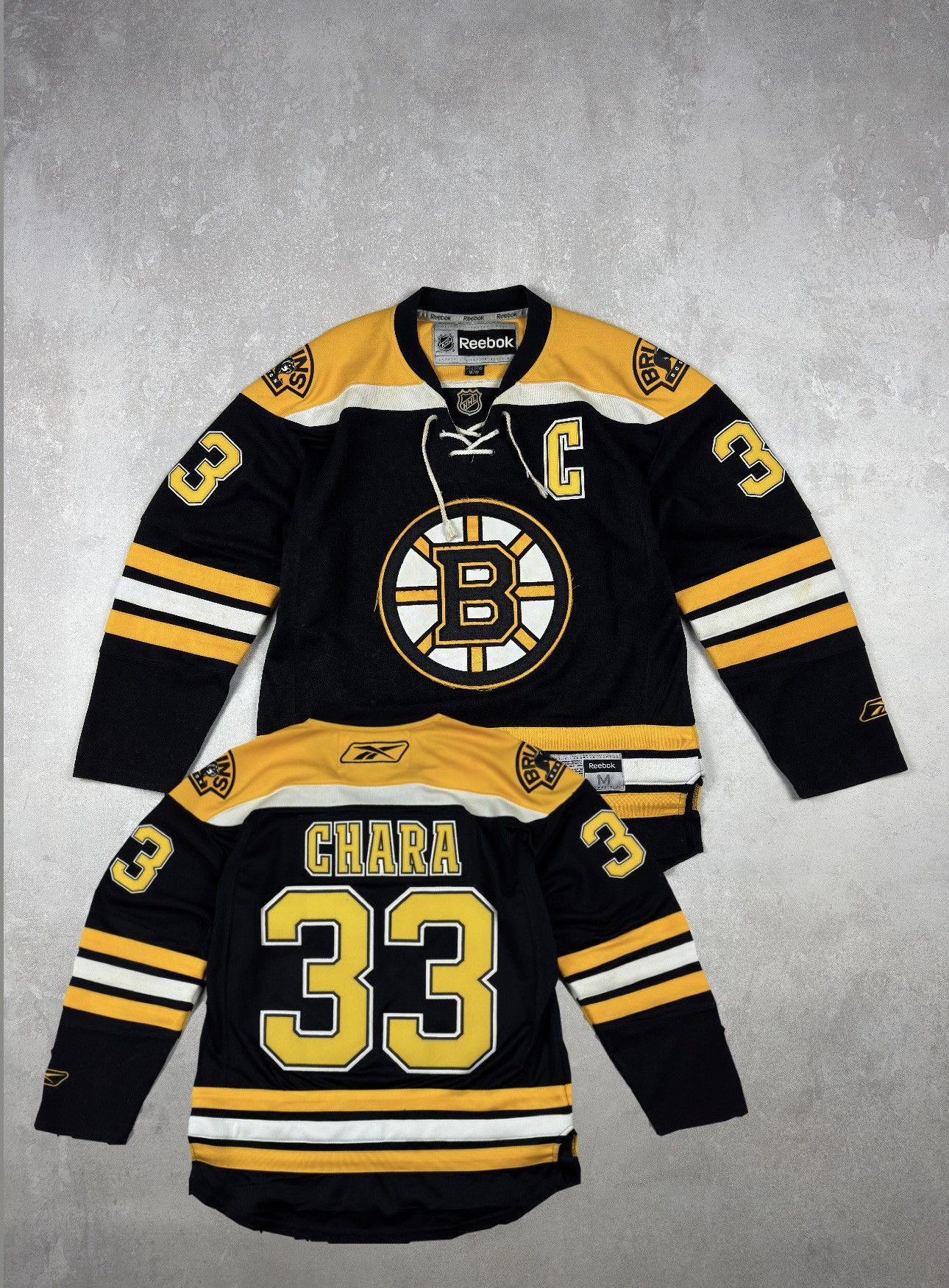 Reebok Vintage Reebok NHL Hockey Boston Bruins #33 Zdeno Chara Size US M / EU 48-50 / 2 - 1 Thumbnail