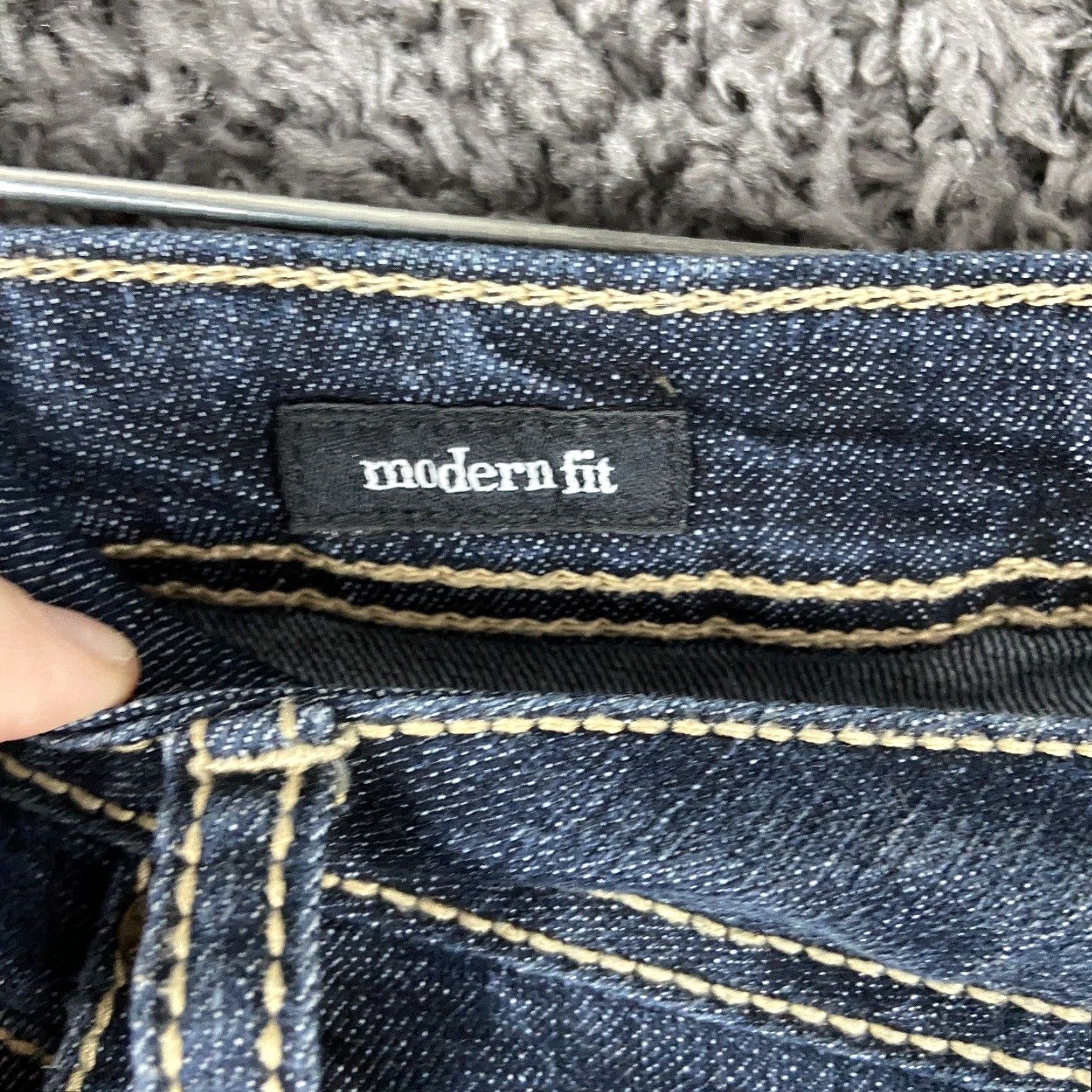 Vintage a.n.a Women's Blue Skinny Jeans 12 Size 34" / US 12 / IT 48 - 6 Thumbnail