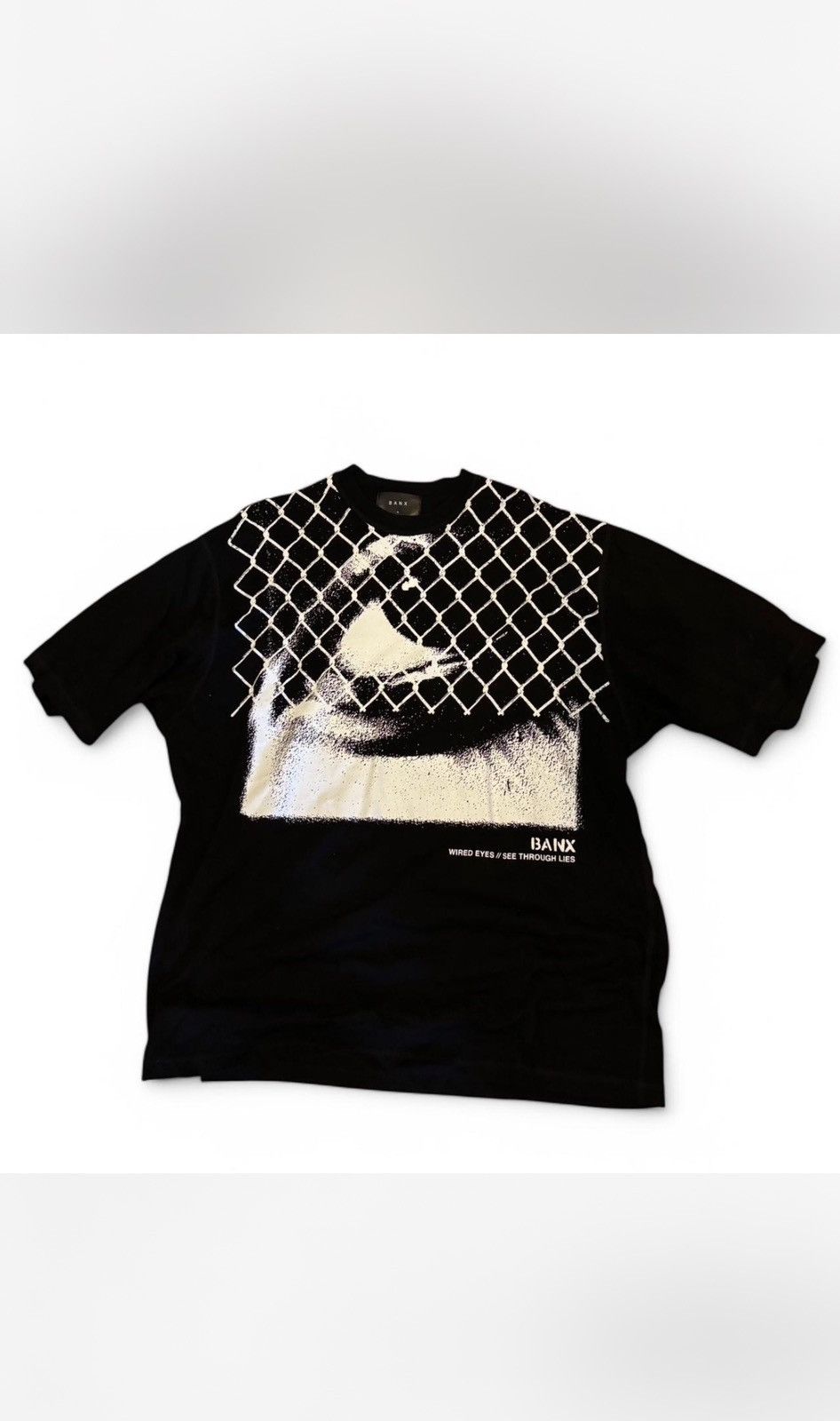 Other × Vintage BANX Wired Eyes Tshirt Black Size US XL / EU 56 / 4 - 1 Thumbnail