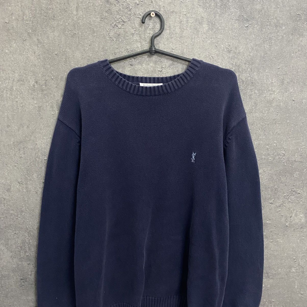 Yves Saint Laurent Vintage Yves Saint Laurent Sweater Knit YSL Sweatshirt Size US L / EU 52-54 / 3 - 4 Thumbnail