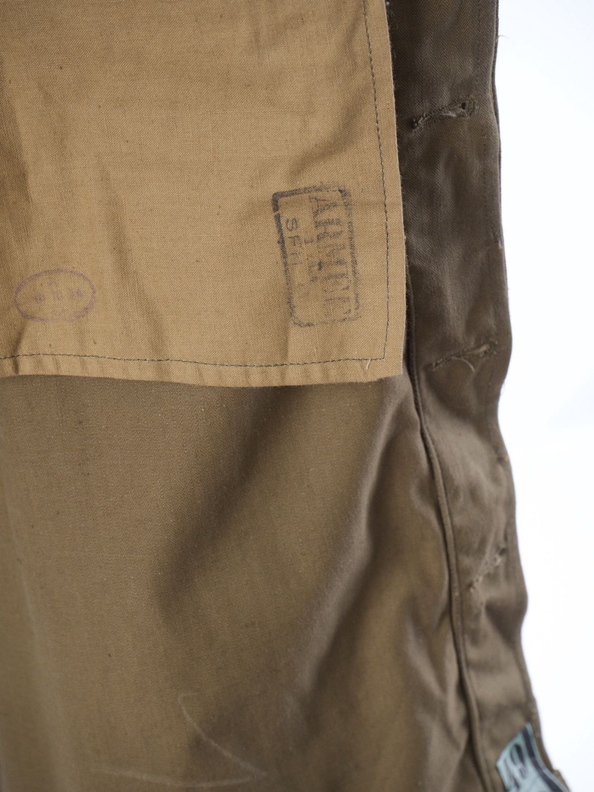 Vintage Vintage French Army M47/52 Combat Jacket L Size US L / EU 52-54 / 3 - 8 Thumbnail