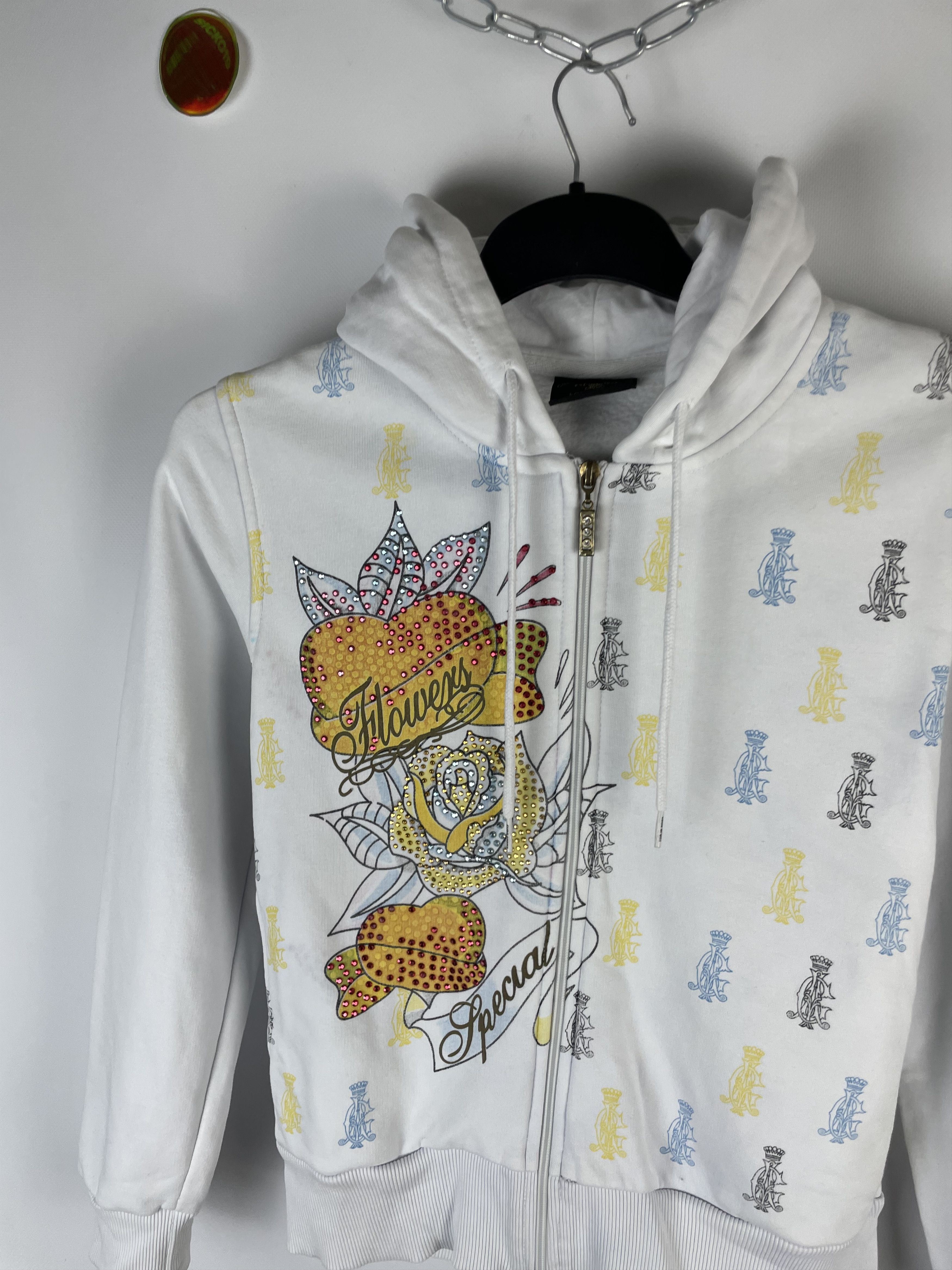 Christian Audigier Vintage y2k Christian Audigier zip up hoodie Size XL / US 12-14 / IT 48-50 - 4 Thumbnail
