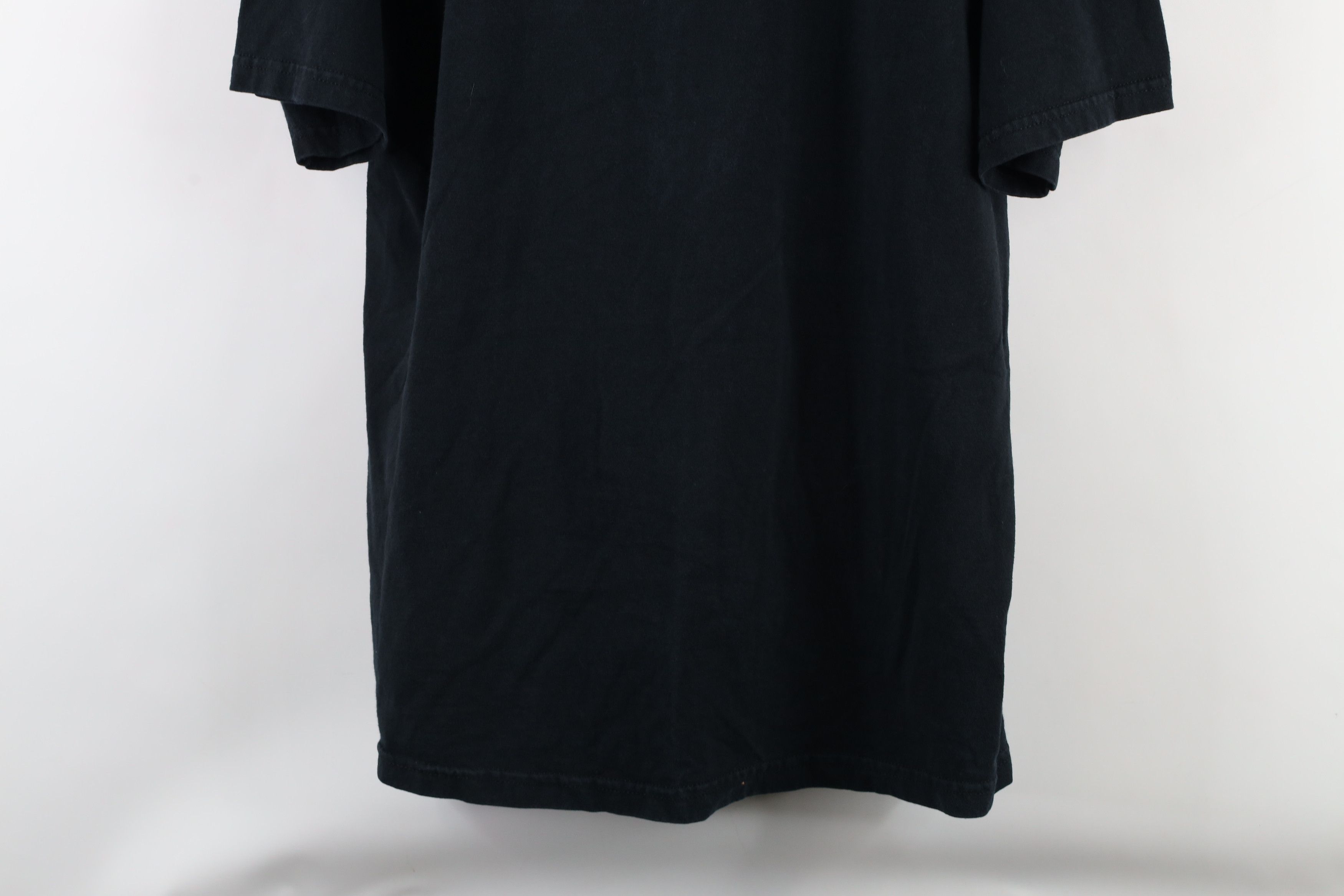 Vintage Vintage Streetwear Blank Heavyweight Cotton T-Shirt Black Size US L / EU 52-54 / 3 - 3 Thumbnail