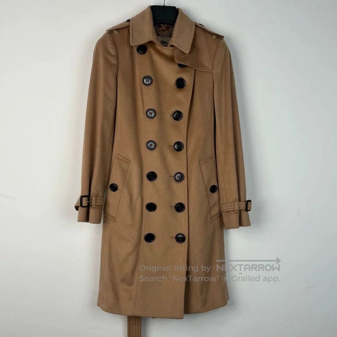 Burberry Burberry Sandringham Cashmere Coat. Size US M / EU 48-50 / 2 - 1 Thumbnail
