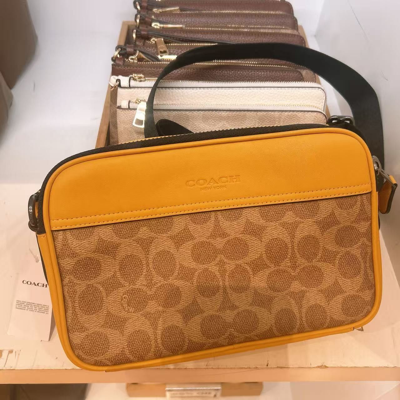 Coach Graham Crossbody Bag In Colorblock Signature Canvas CAX46 Size ONE SIZE - 3 Thumbnail