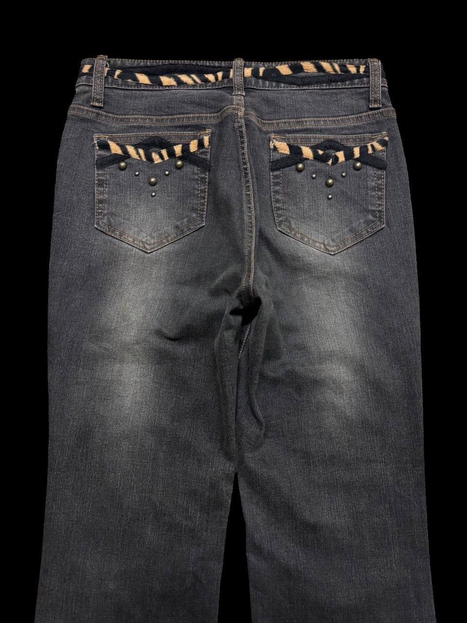 Japanese Brand FLARED 90s Japanese Mudwash Sick Bootcut Denim Jeans Size US 27 - 12 Thumbnail