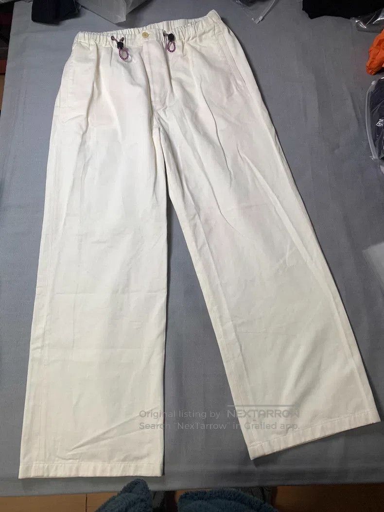 Gucci Guicci Drawstring Embroidered Wide Leg Pants Size US 38 / EU 54 - 2 Thumbnail