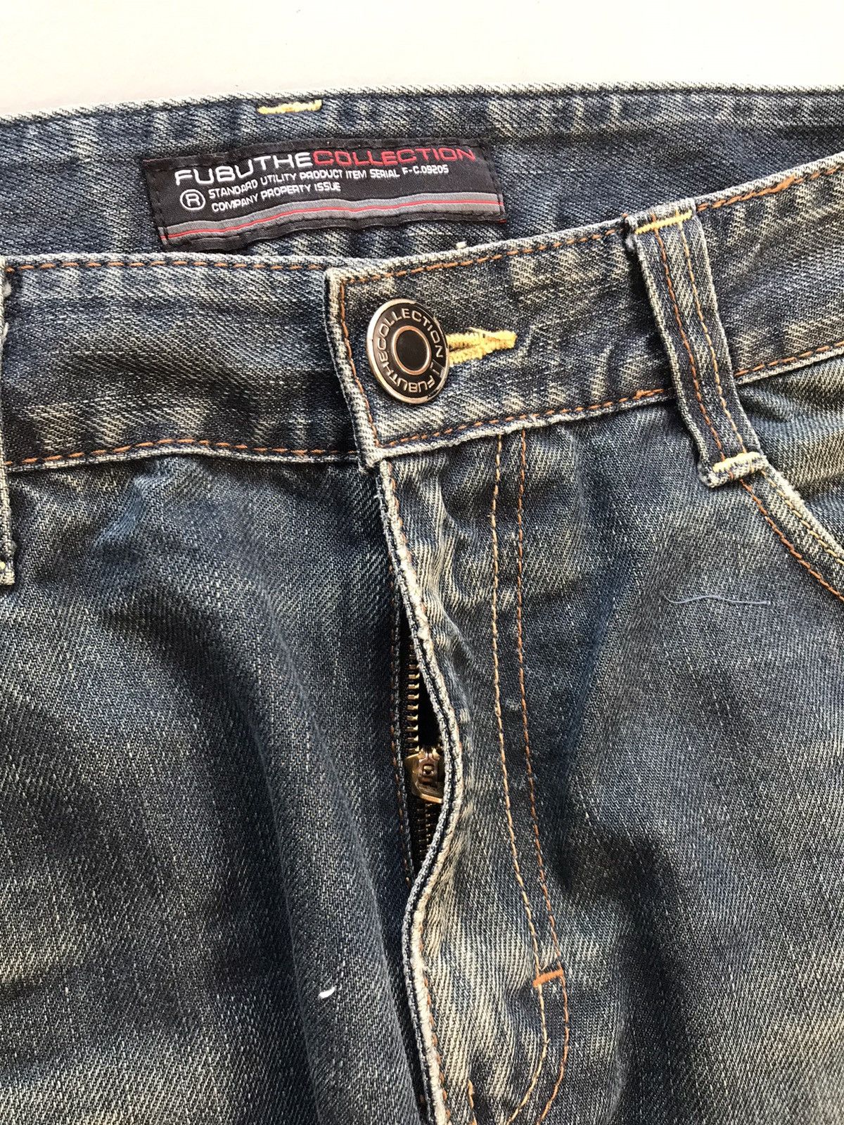 Fubu × Vintage Vintage Fubu the collection distressed denim Size US 32 / EU 48 - 5 Thumbnail