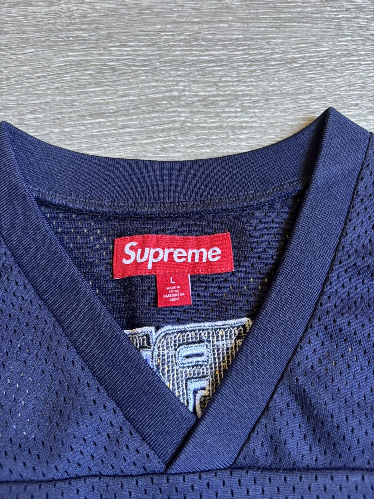 Supreme Supreme Sequin Football Jerset FW25 Size US L / EU 52-54 / 3 - 8 Thumbnail