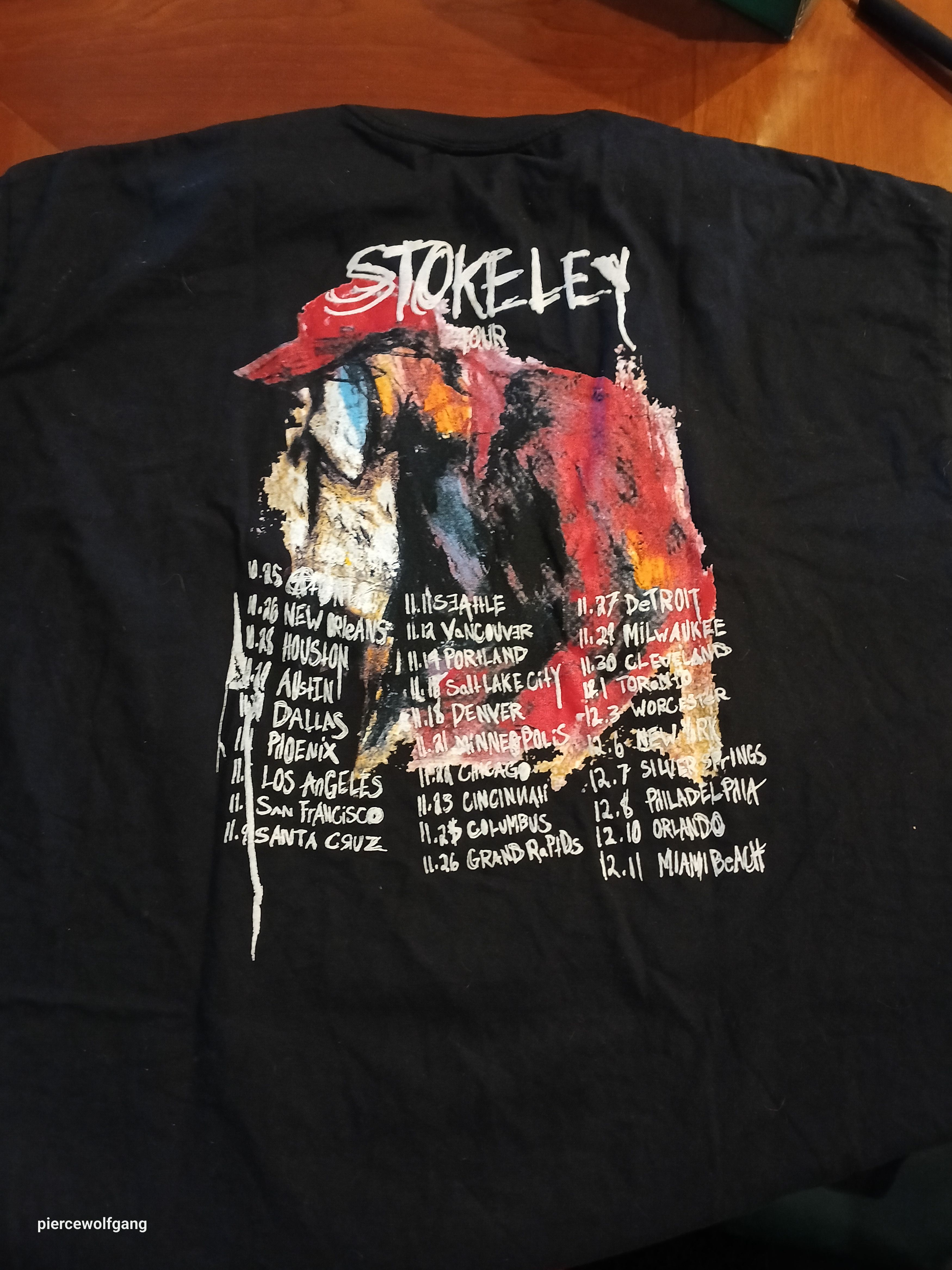 Revenge Revenge "Stokeley Tour" tee Black DoubleXL 2XL Shirt Size US XXL / EU 58 / 5 - 1 Thumbnail
