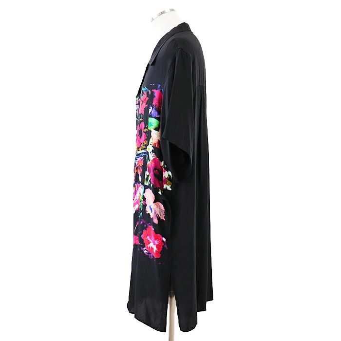 Yohji Yamamoto yohji yamamoto pour homme floral silk 100% short sleeve Size US M / EU 48-50 / 2 - 8 Thumbnail
