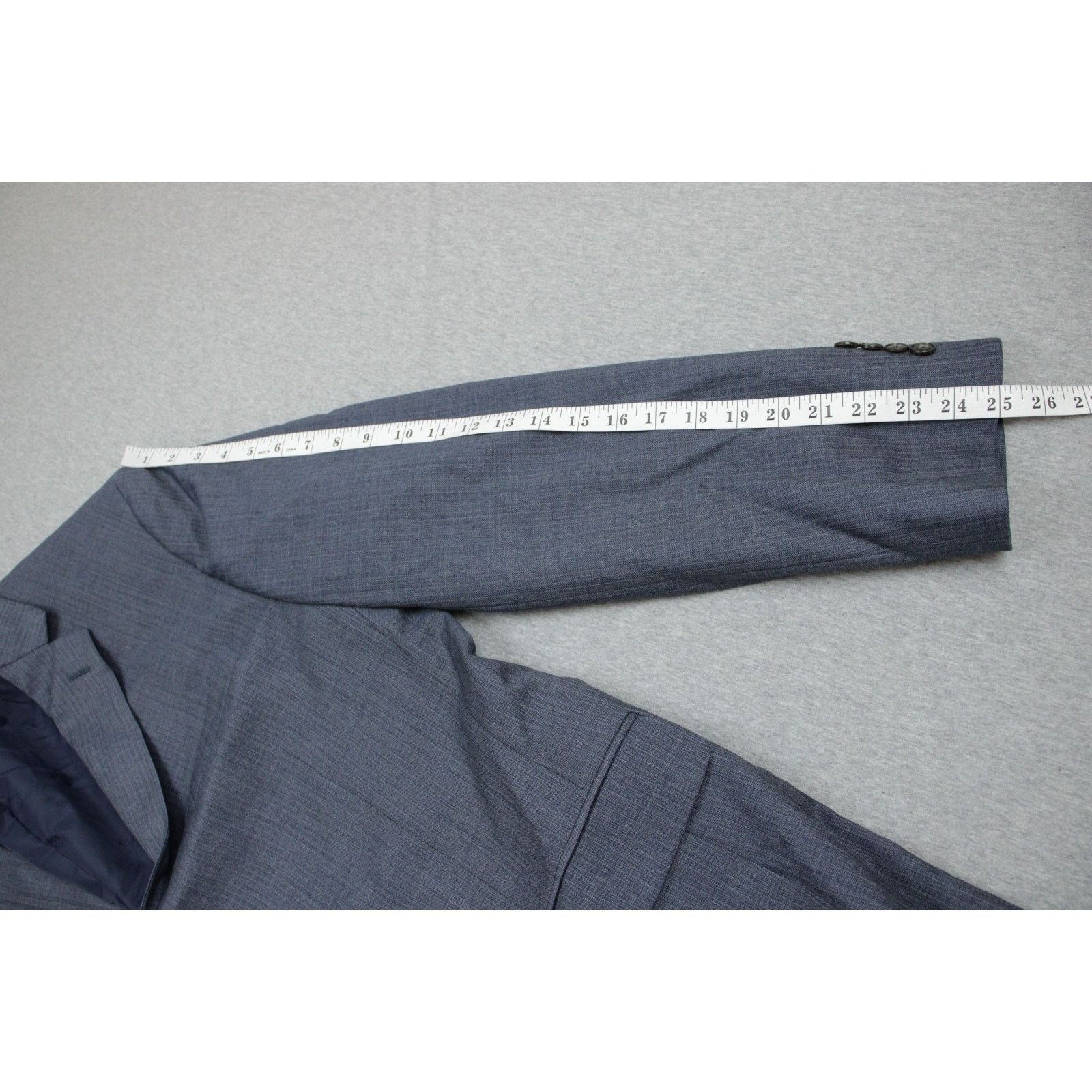 Jos. A. Bank Jos A Bank 1905 Blazer Mens 46R Blue Herringbone Size 46R - 8 Thumbnail