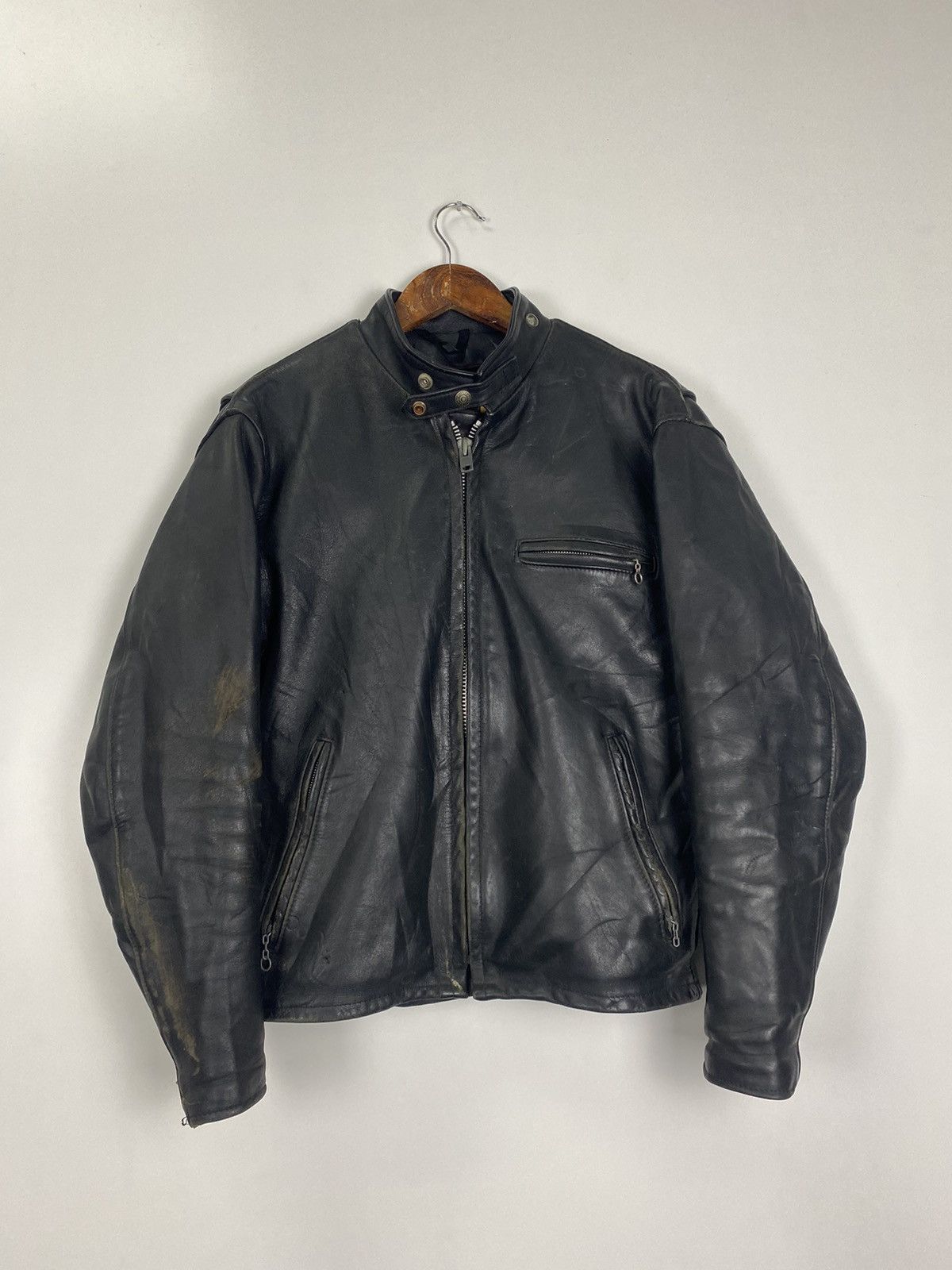 Schott Vintage 90’s Schott NYC Made USA jacket Size US M / EU 48-50 / 2 - 2 Thumbnail