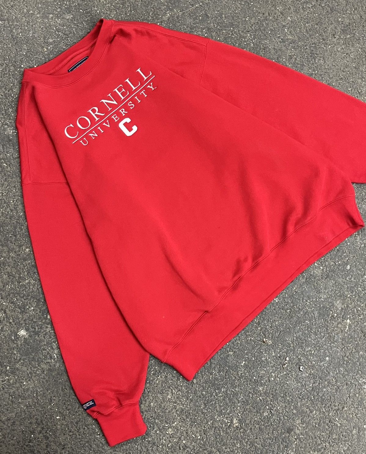 Vintage Cornell university vintage college embroider crew boxy 90s Size US XXL / EU 58 / 5 - 1 Thumbnail