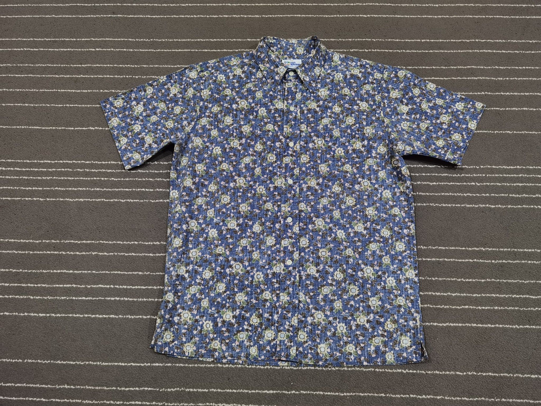 vintage reyn Spooner hawaiian traditional M 8120