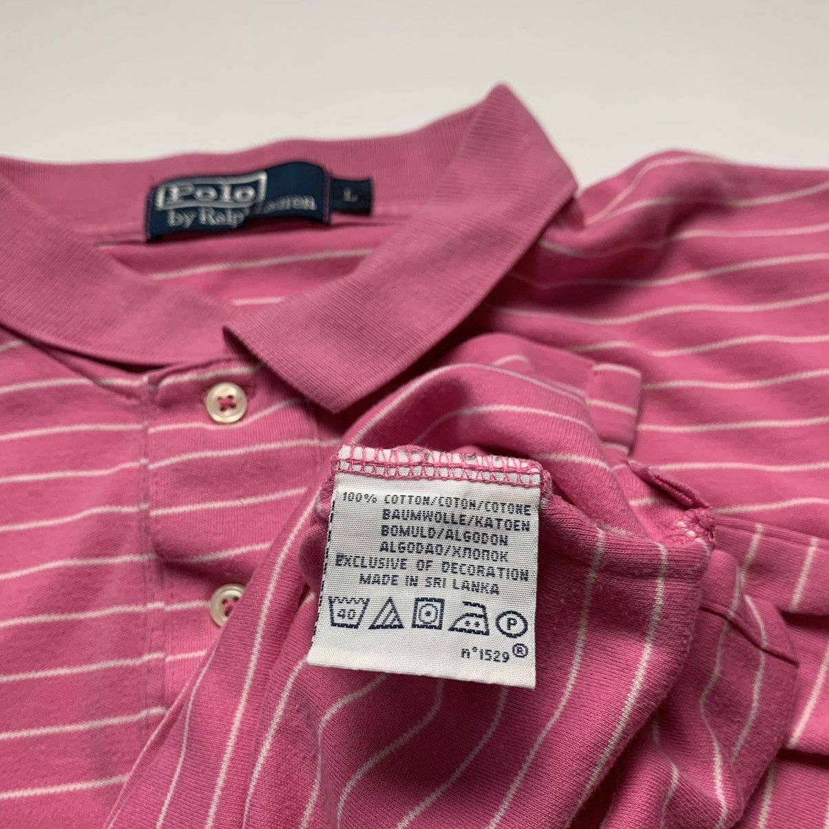 Other Polo Ralph Lauren Striped Pink Chief Keef Very Rare Luxury Size US L / EU 52-54 / 3 - 9 Thumbnail