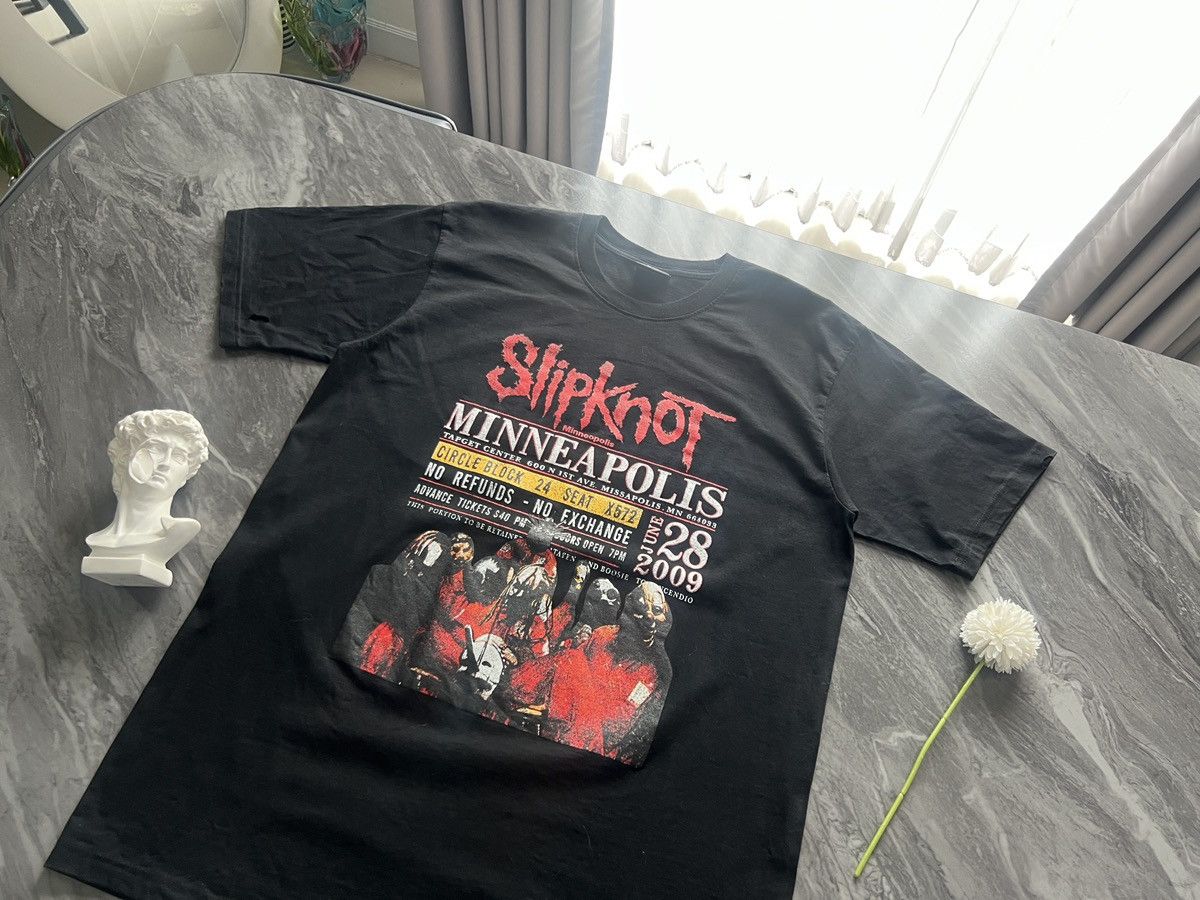 Band Tees × Slipknot Slipknot : MINNEAPOLIS Tour 2009 Size US XL / EU 56 / 4 - 1 Thumbnail