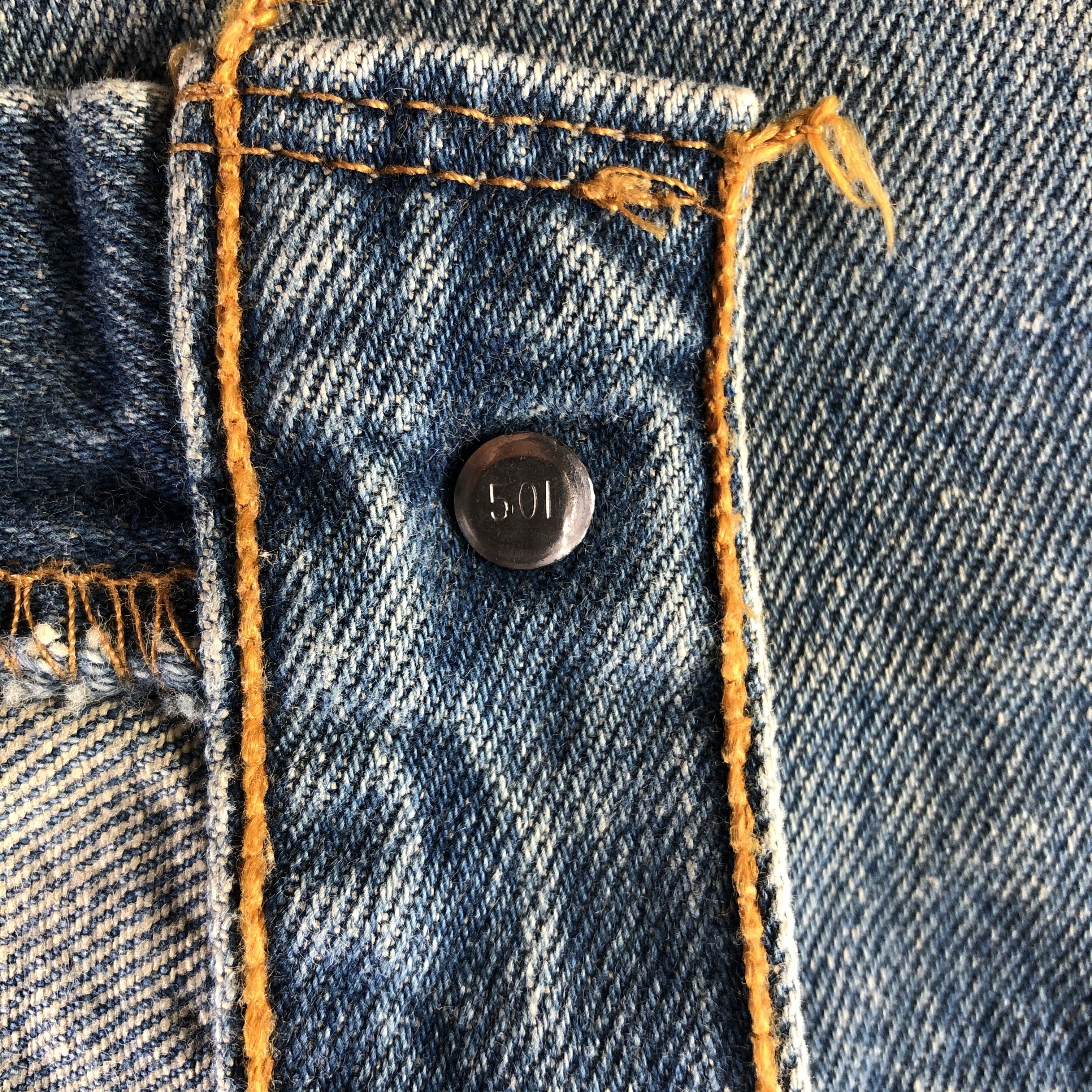 Levi's Vintage 90s Levis 501 Jeans-JM3727 Size US 31 - 9 Thumbnail
