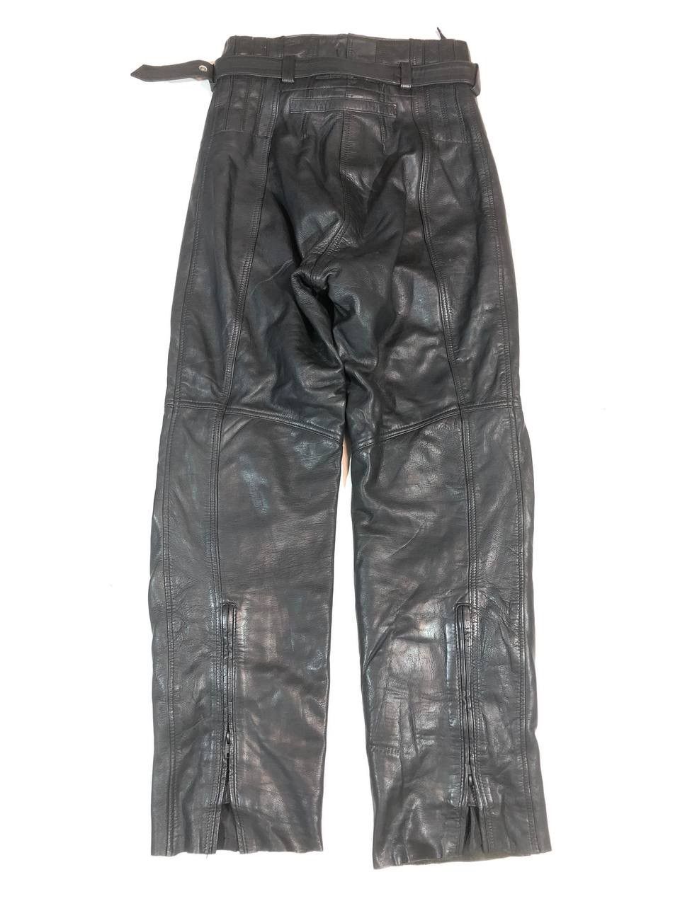 Other Vintage Rare Moto Biker Leather Pants Size US 29 - 6 Thumbnail