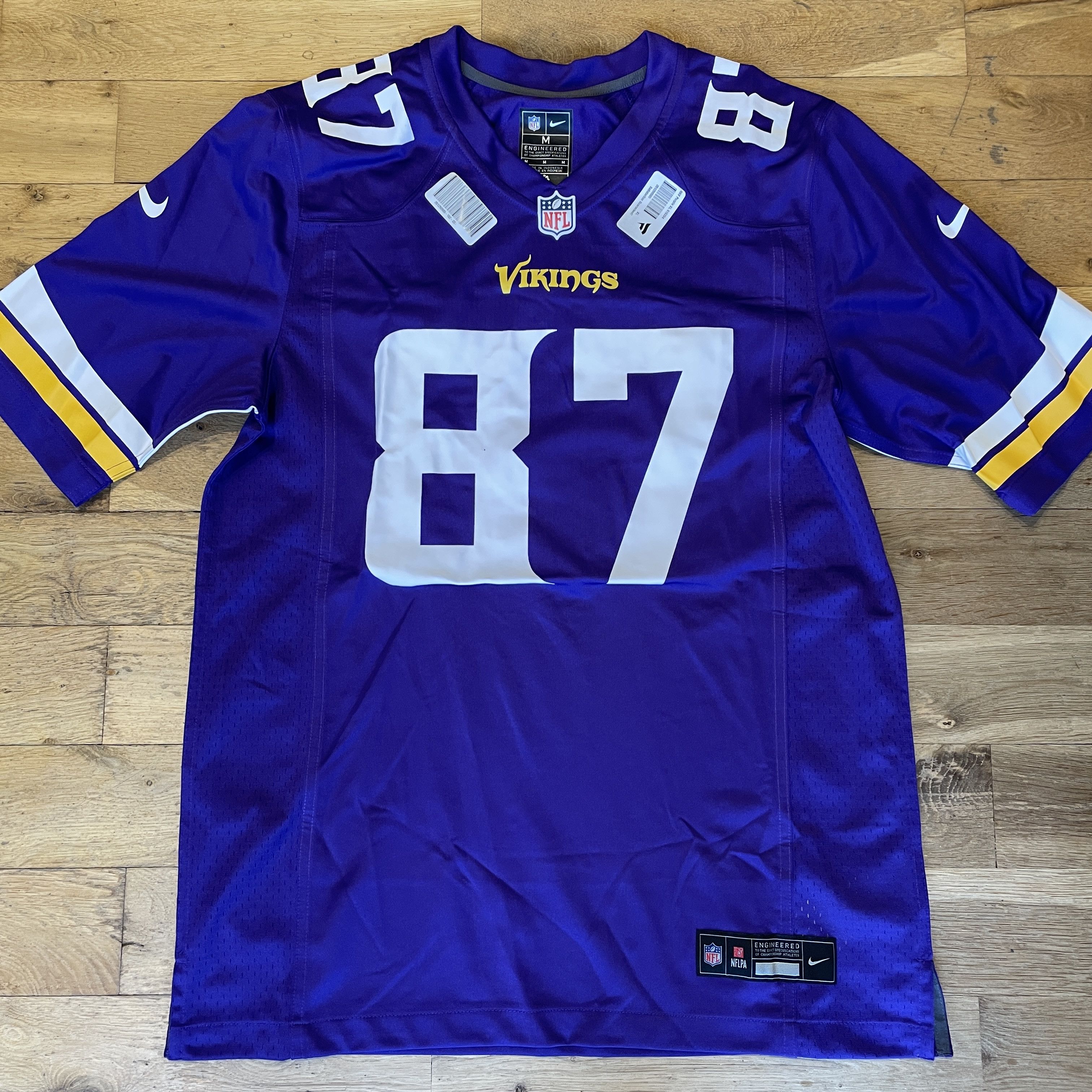 NFL × Nike Nike Nfl Minnesota Vikings Jersey Men's Hockenson #87 M-New Size US M / EU 48-50 / 2 - 1 Thumbnail