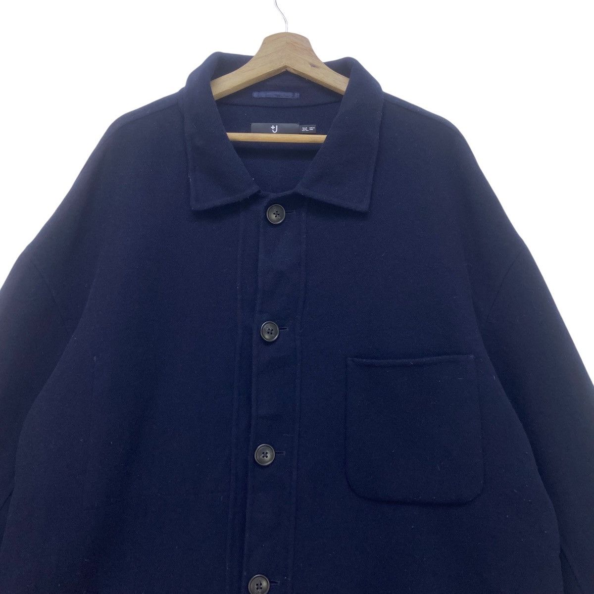 Designer × Jil Sander × Uniqlo Jil Sander Uniqlo Wool Heavy Coat Size US XL / EU 56 / 4 - 2 Thumbnail