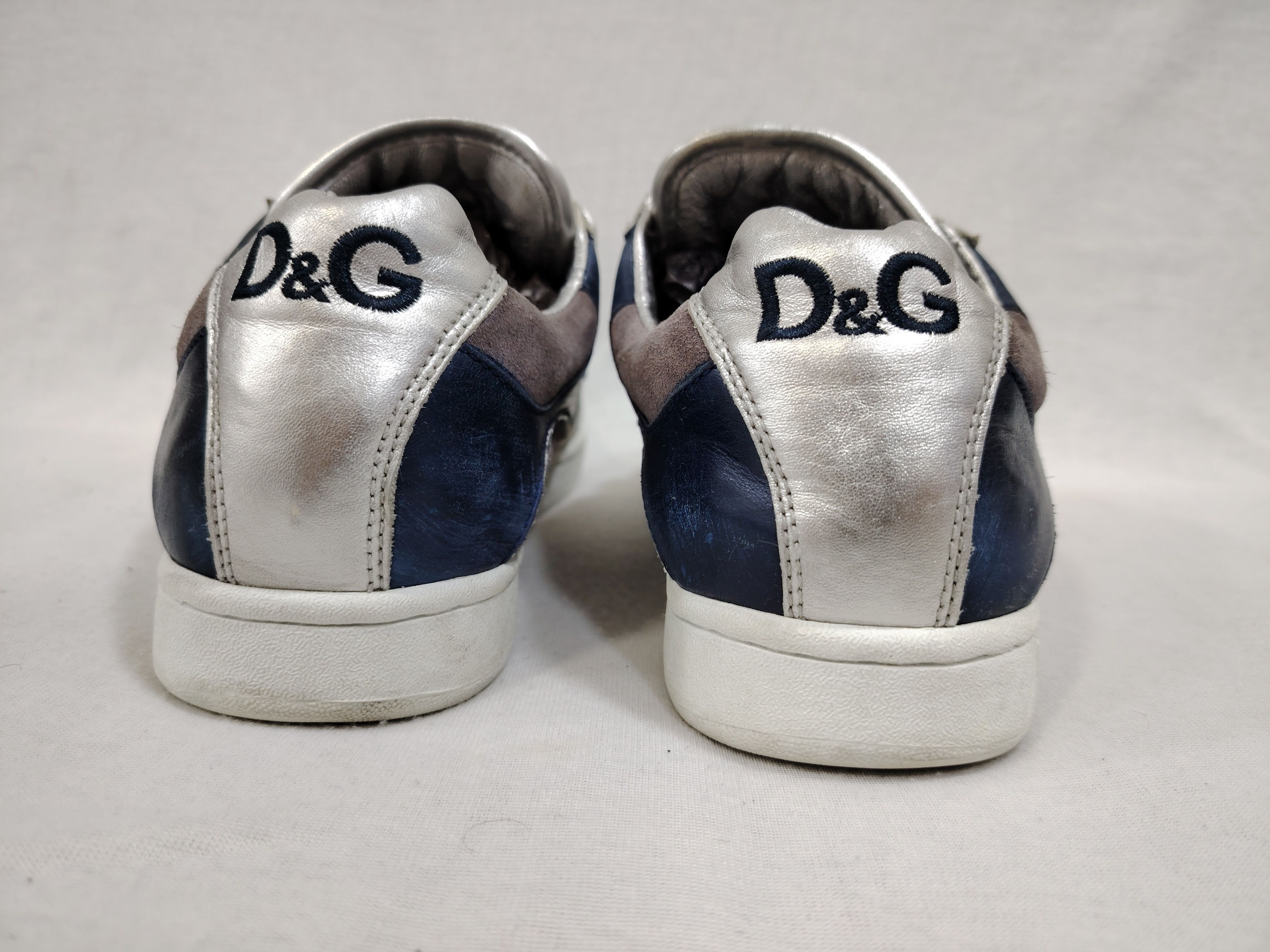 Dolce & Gabbana Dolce Gabbana D&G Bull Silver Sneakers Size 40 EUR Size US 7 / EU 40 - 5 Thumbnail