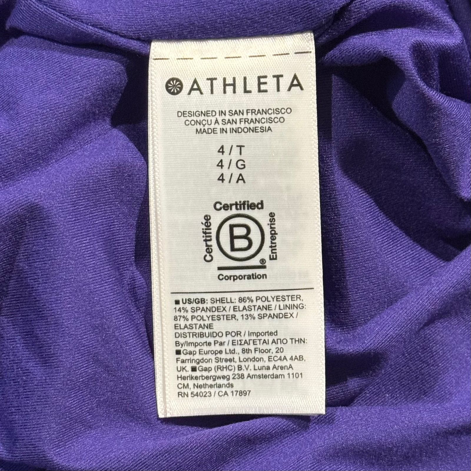 Athleta NWT Athleta Pants Brooklyn Lined Pull On Athleisure 4 Tall Size 27" / US 4 / IT 40 - 3 Thumbnail