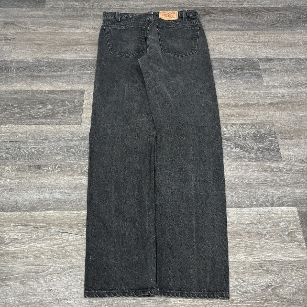Levi's × StraightFaded × Vintage Vintage 90s Levi’s 505 faded black essential jeans Size US 32 / EU 48 - 1 Thumbnail