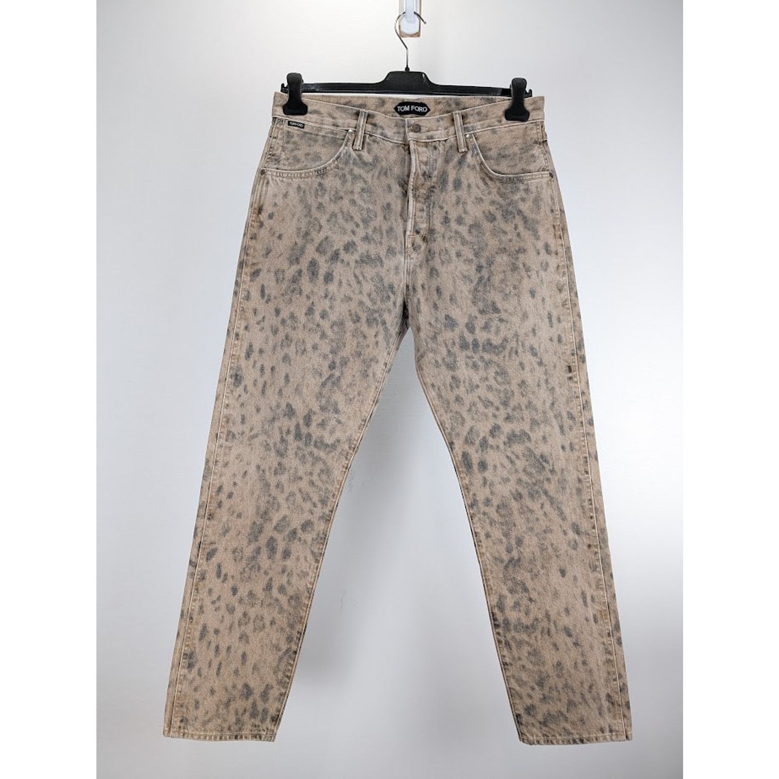 o1rshd1 Denim Pant in Aged Leopard 34