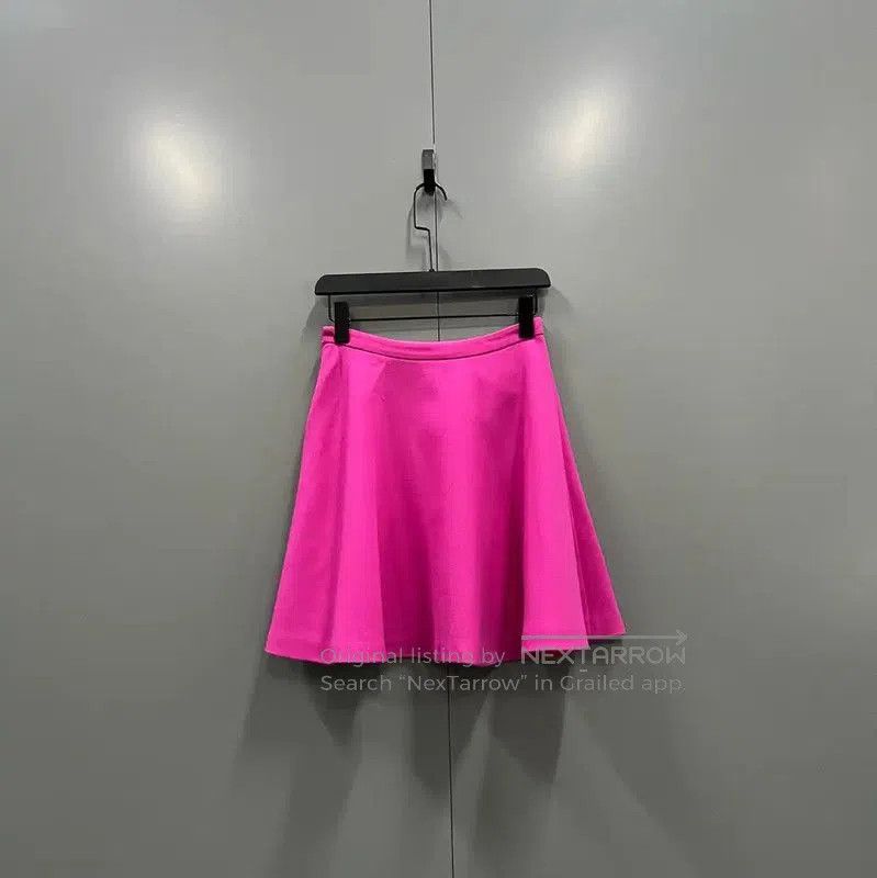Miu Miu Miu Miu Pink Cotton Summer Mini Skirt . Size 24" / US 00 / IT 34 - 2 Thumbnail