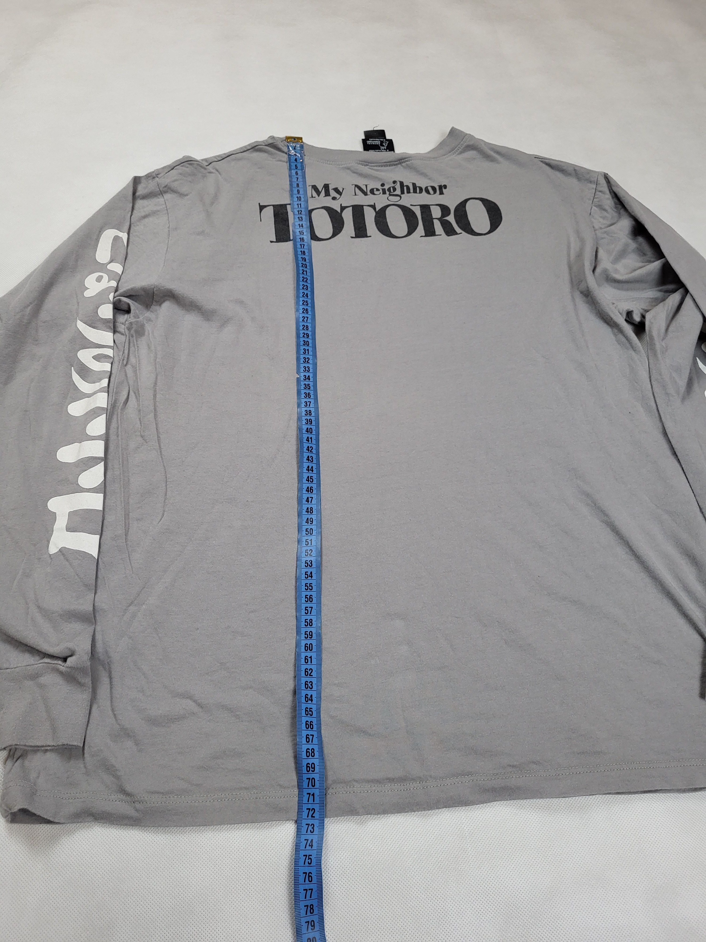 Anime Studio Ghibli My Neighbor Totoro / official longsleeve Size XL / US 12-14 / IT 48-50 - 9 Thumbnail