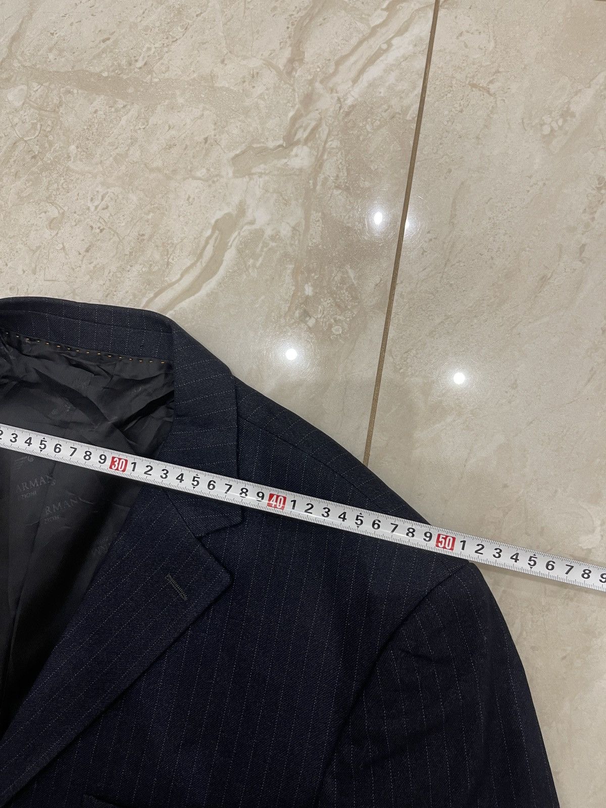 Giorgio Armani 🔥Giorgio Armani blazer Mens Blue suit jacket wool sport coat Size 52R - 13 Thumbnail